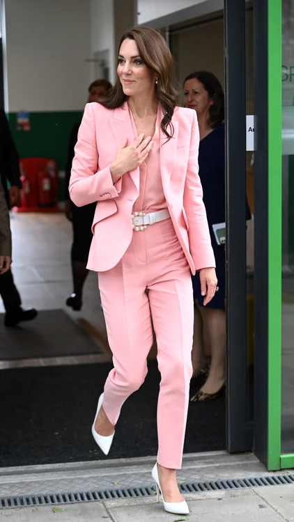 Kate Middleton în roz, GettyImages (2) jpg
