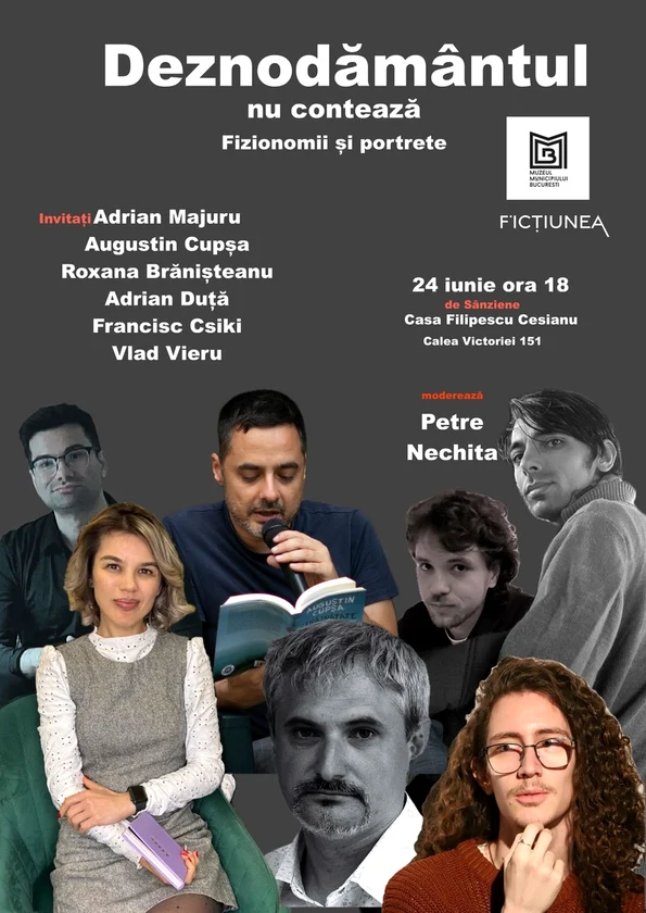 Întâlnire culturală la Casa Filipescu-Cesianu: „Fizionomii și portrete”