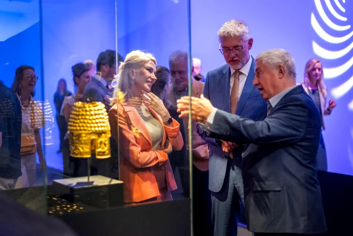Raluca Turcan a fost prezentă la deschiderea expoziției de la Drents Museum FOTO Raluca Turcan