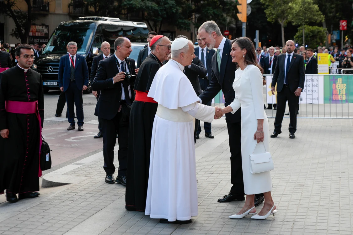 Letizia, Felipe, Papa, Sagrada Família, Profimedia (4) jpg