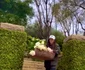 Meghan Markle în grădină la Montecito