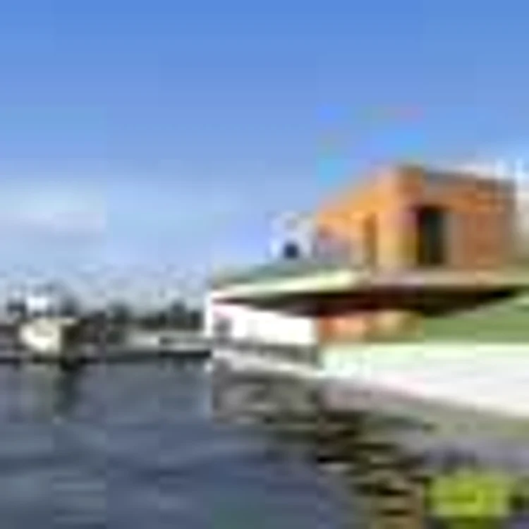 Debarcader pe lacul Siutghiol la Ovidiu - Constanţa