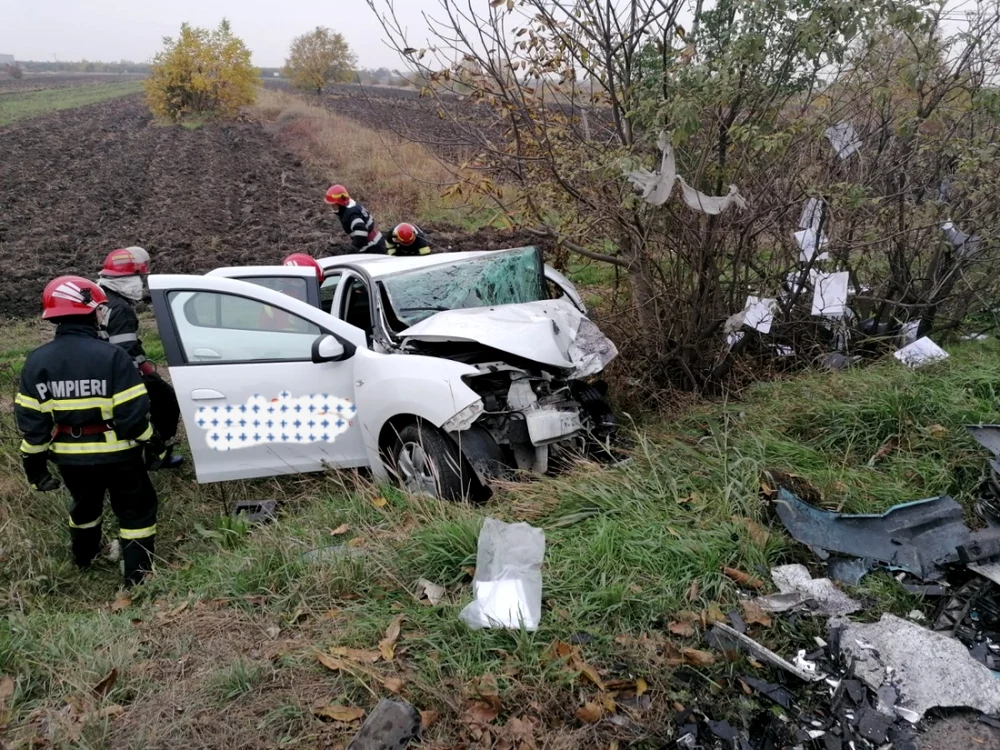 Accidentul a avut loc pe DN23