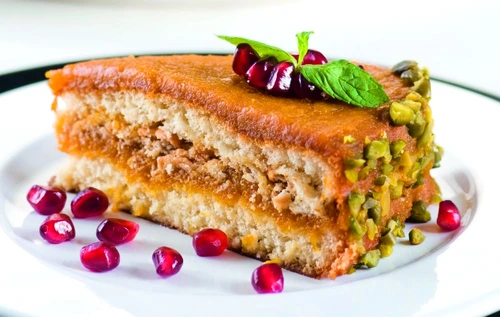 tort cu crema de dovleac si nuca jpeg