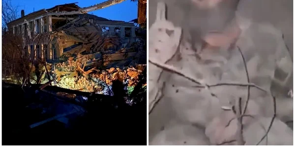 40 de ceceni au murit după ce clădirea în care se aflau a fost distrusă de forțele ucraiene