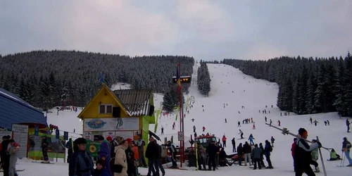 Pârtia de schi de la Arieşeni.