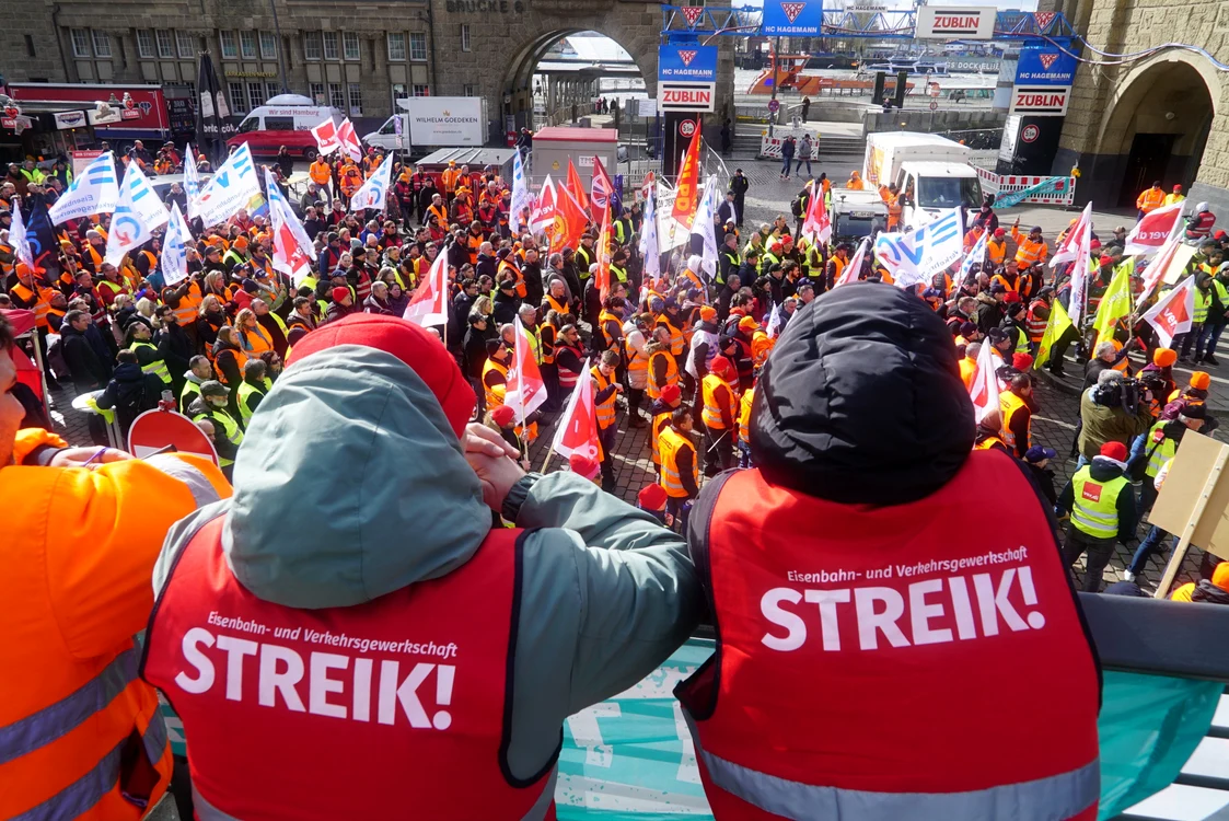 Zi de grevă națională în Germania FOTO Profimedia