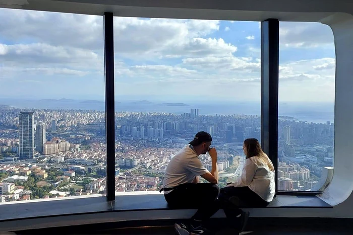 Panoramă Istanbul din Turnul Çamlıca Eiffelul turcesc Foto Daciana Stoica pentru Adevărul