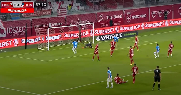 Faza golului. Foto: Captură video