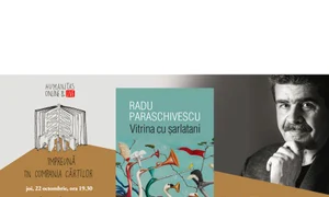Eveniment Humanitas live, online: Radu Paraschivescu și Cătălin Striblea despre „Vitrina cu șarlatani“ jpeg
