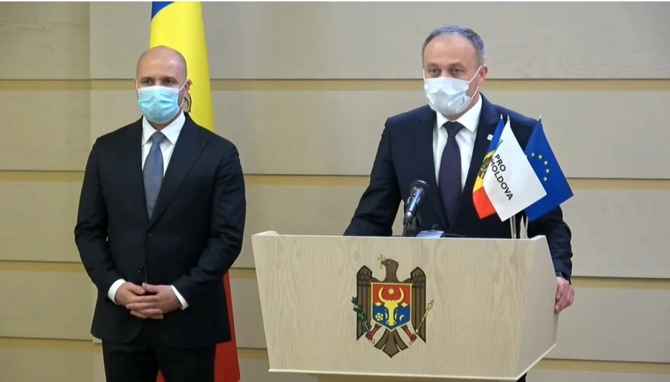 Andrian Candu si Vladimir Cebotari