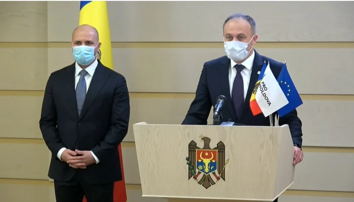Vladimir Cebotari şi Andrian Candu