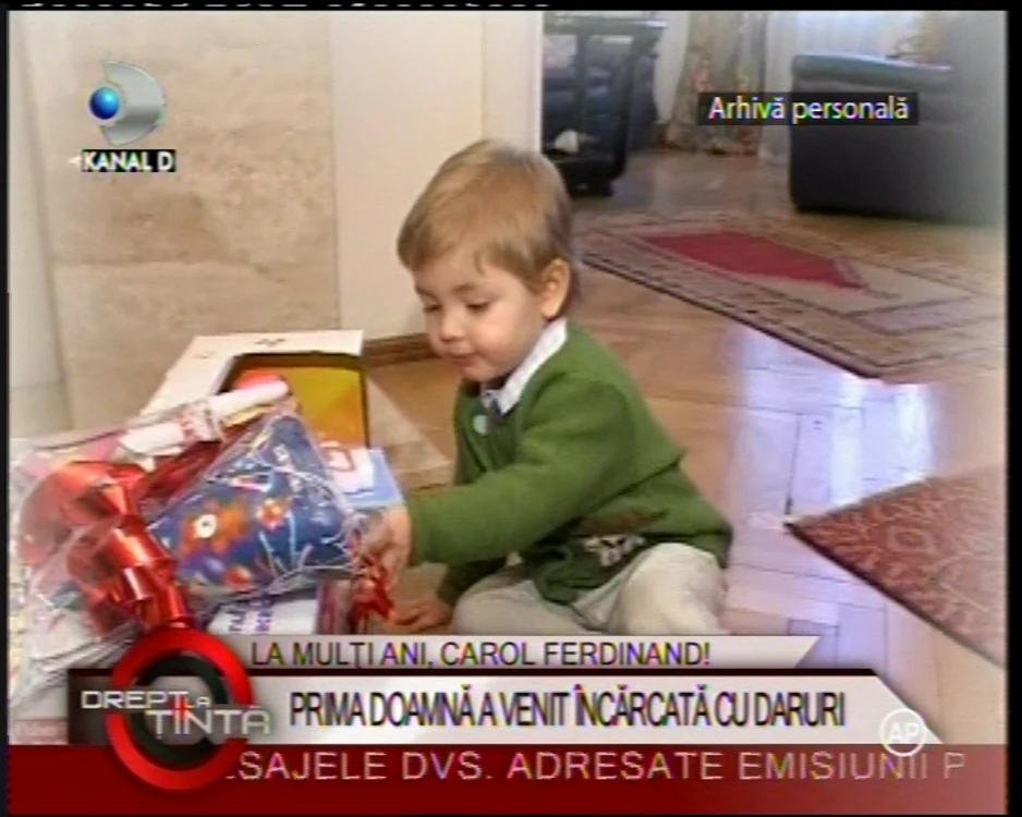 
    A fost ziua micului prinţ Carol Ferdinand FOTO: Kanal D  