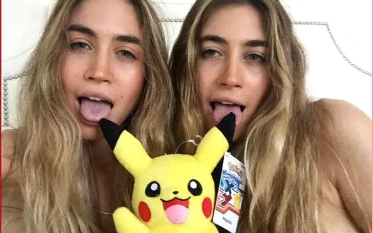Gemenele Allie şi Lexie Kaplan, care trăiesc în Los Angeles, SUA, au descoperit o modalitate uşoară de a face bani. FOTO Instagram