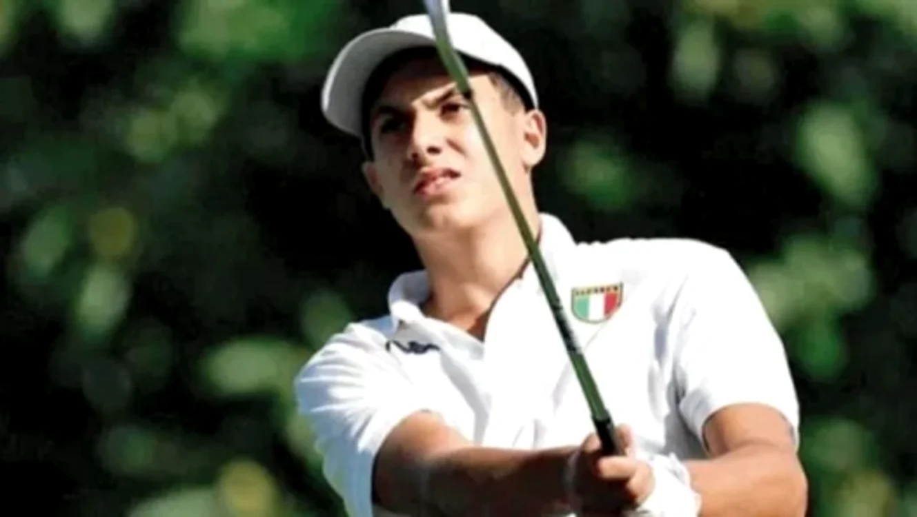 Emanuele Galeppini, talentat la golf  FOTO Captură foto