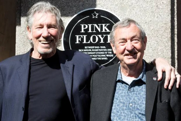 Roger Waters şi Nick Mason, împreună pentru aniversarea a 50 de ani de la înfiinţarea trupei Pink Floyd FOTO standard.co.uk