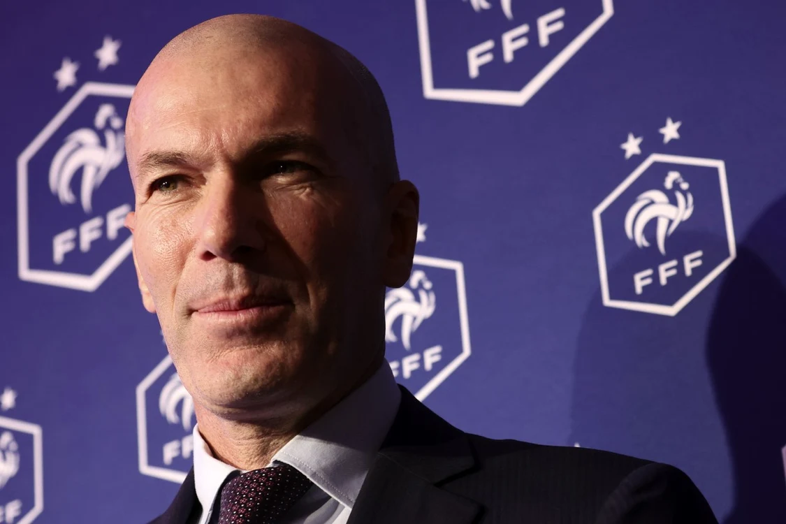 Zinedine Zidane a fost numit antrenor al echipei de fotbal a Franței vara trecută