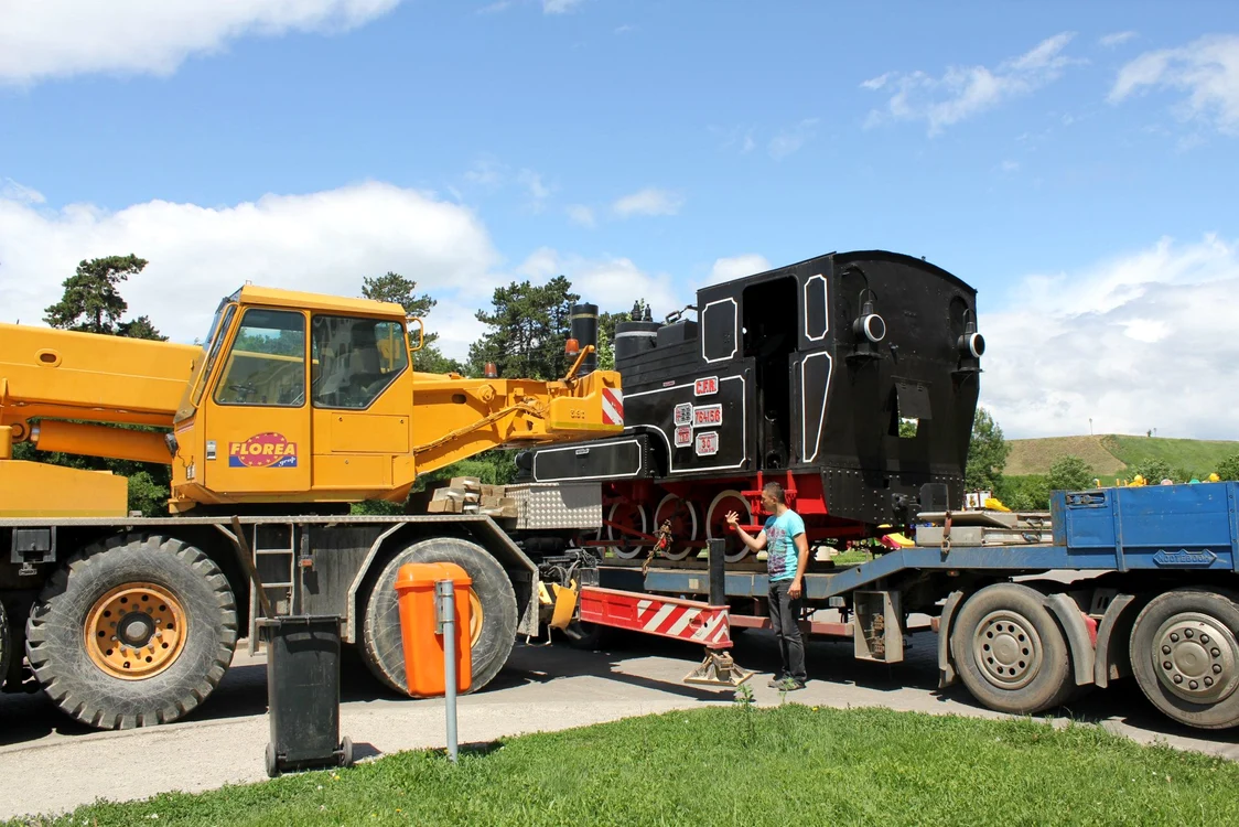 Locomotiva a ajuns la Alba Iulia