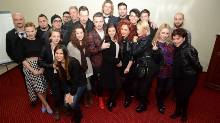 
    Artiştii au emoţii pentru finala Selecţiei Naţionale de la 8 martiefoto: arhiva personală  