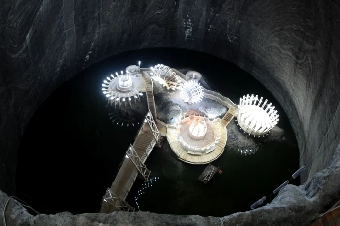 Salina Turda a fost vizitată de 2 milioane de oameni de la modernizare. FOTO: Adevărul