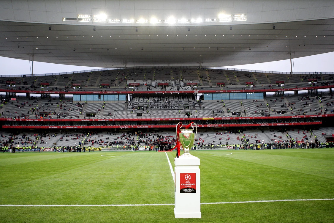 
    Stadionul Olimpic Ataturk din Istanbul ar fi trebuit să găzduiască finala Ligii Campionilor în 30 maiFoto: EPA-EFE  