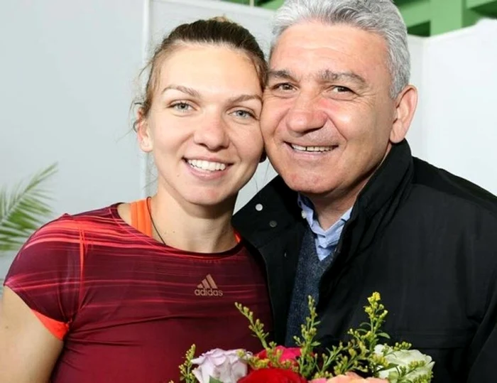 Simona Halep și tatăl ei, Stere