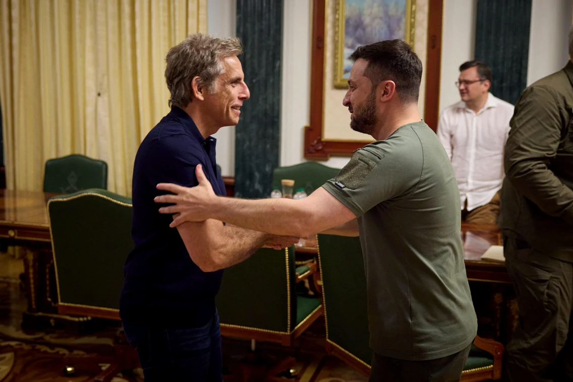 Ben Stiller Volodimir Zelenski profimedia 0702265781 jpg