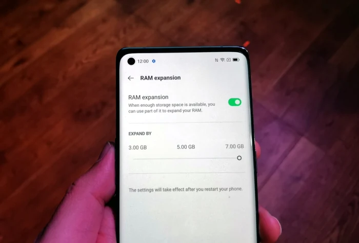 Smartphone OPPO Reno6 Pro 5G RAM Expansion