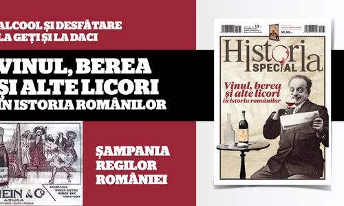 Vinul, berea și alte licori în istoria românilor, în „Historia Special” de iarnă   png