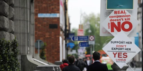 Referendum pro sau impotriva avortului in Irlanda FOTO EPA-EFE