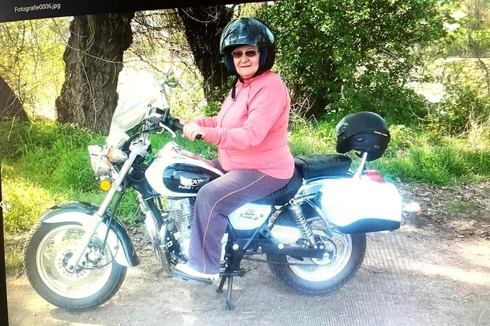 Maria este doar pasager, nu conduce FOTO arhivă personală