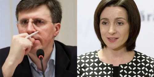 Dorin Chirtoaca si Maia Sandu