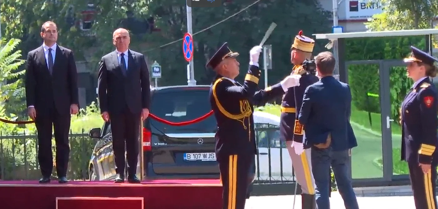 Vasile Tofan a fost primit de Ilie Bolojan. FOTO captură video FB Gov.ro