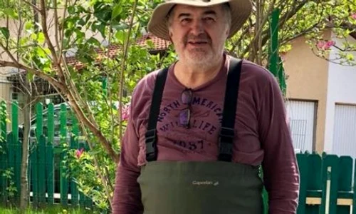 Florin Călinescu la moșia lui 