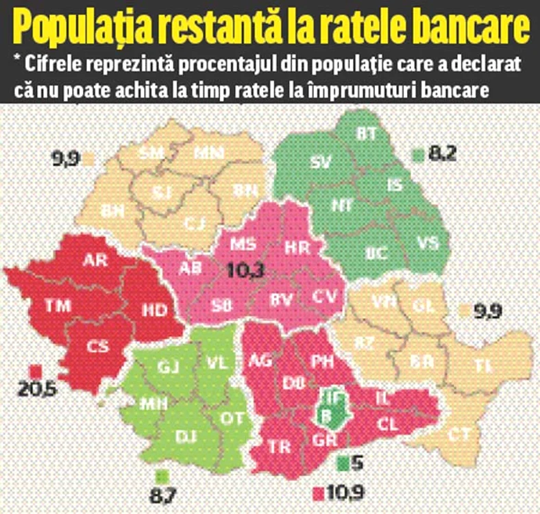 Harta restanţelor 