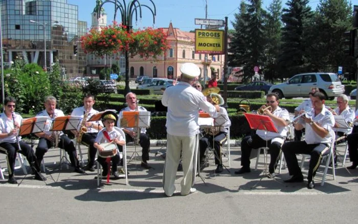 Fanfara Promenada îşi reia de mâine concertele în aer liber FOTO Arhivă
