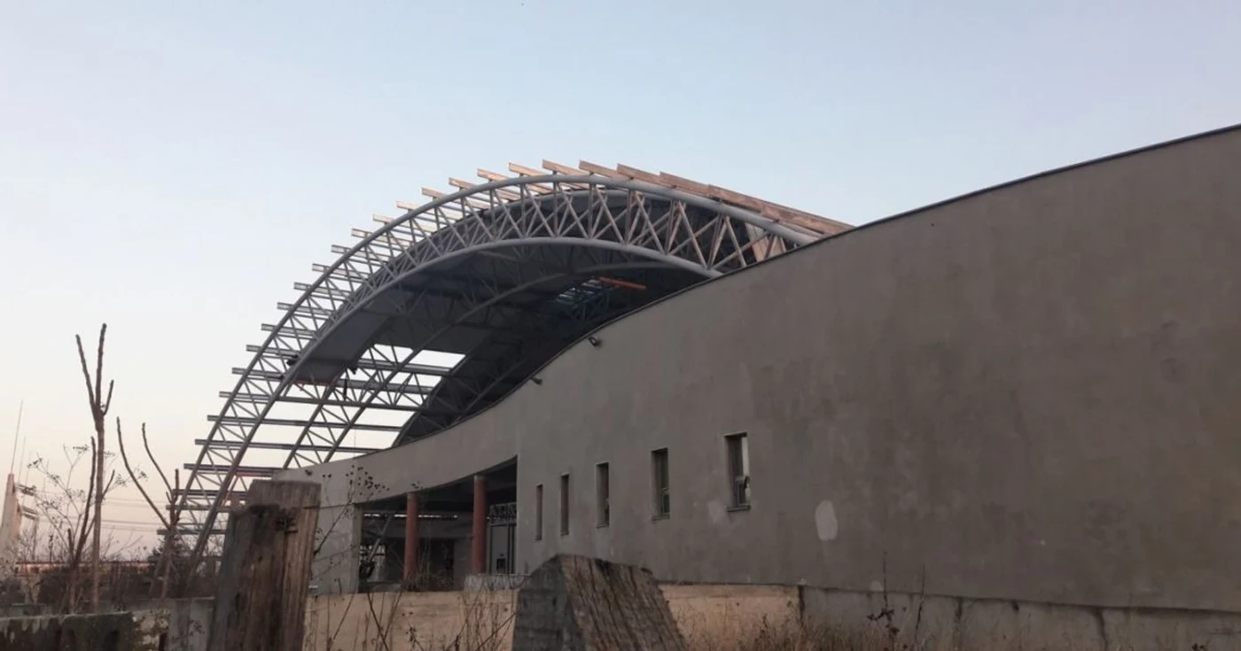 Arena Politehnicii din Timişoara se construieşte de zece ani FOTO Ş.Both