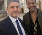 Actorul american Cuba Gooding Jr a vizitat Senatul României FB: Titus Corlățean