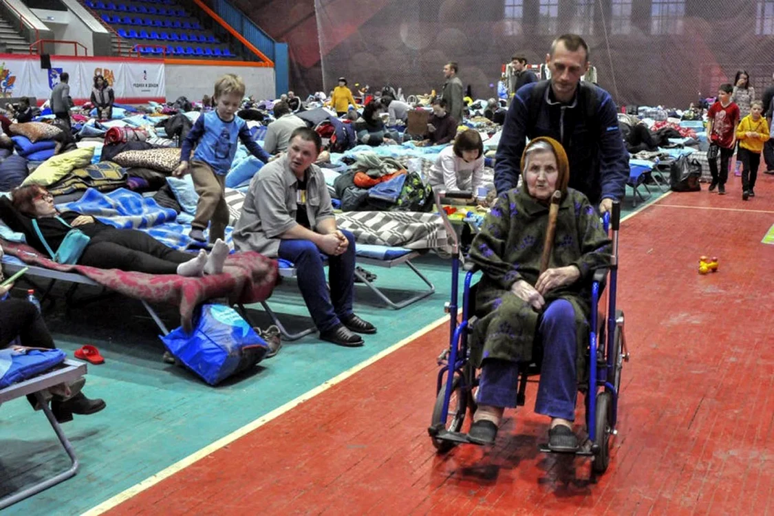 foto refugiati din marea britanie
