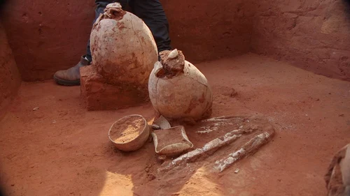 Descoperire rară în Israel (© Facebook / Israel Antiquities Authority)