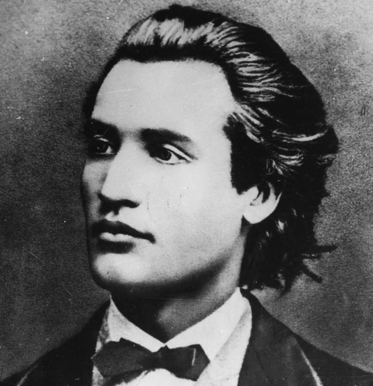 Mihai Eminescu pe când era student la Viena FOTO Adevărul