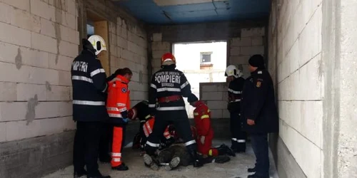 Intervenţie SMURD în localitatea Ovidiu