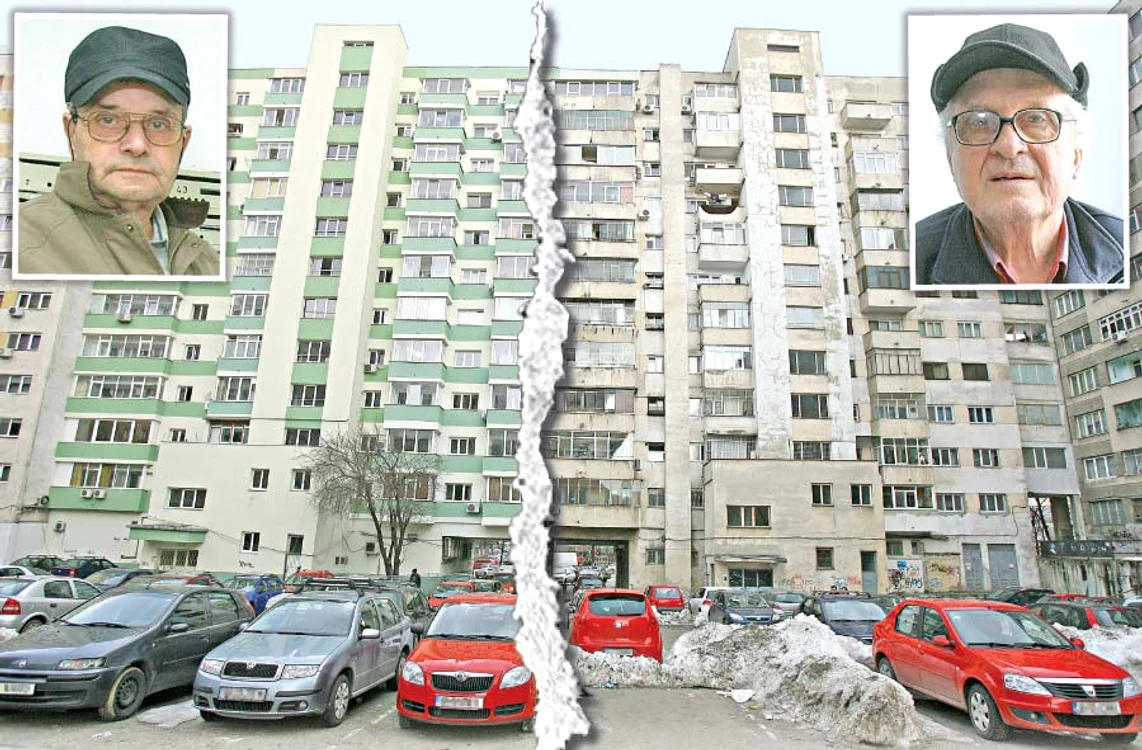 Dimitrie Leu este administrator la scara reabilitată a aceluiaşi bloc. Constantin Sanda este administrator la blocul nereabilitat de pe strada Maşina de Pâine nr. 23
