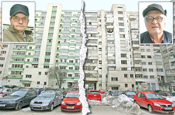 
    Dimitrie Leu este  administrator la scara reabilitată a aceluiaşi bloc. Constantin Sanda este  administrator la blocul  nereabilitat de pe strada  Maşina de Pâine nr. 23  