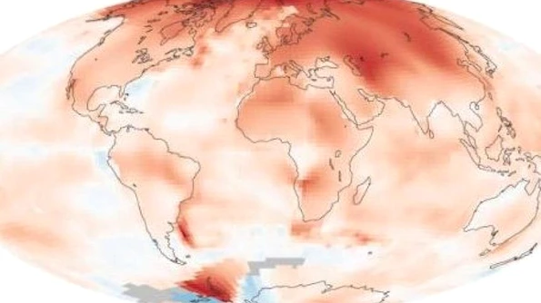 NASA dezvăluie o hartă a încălzirii globale VIDEO jpeg