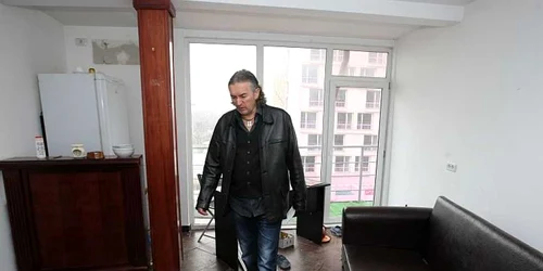 Miron Cozma în apartamentul de la hotelul Histria