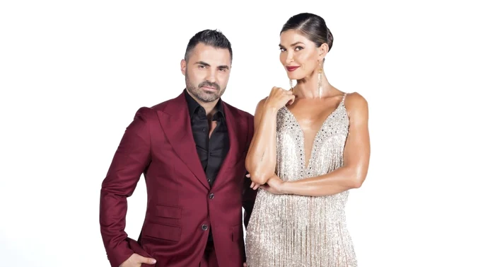 Pepe și Alina Pușcaș, prezentatorii show-ului „Te cunosc de undeva!“ Foto Antena 1
