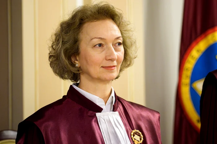 Judecatoarea Curtii Constitutionale Elena-Simina Tănăsescu FOTO Mediafax