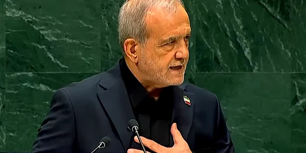 presedintele iranului la ONU  captura Youtube DRM News png