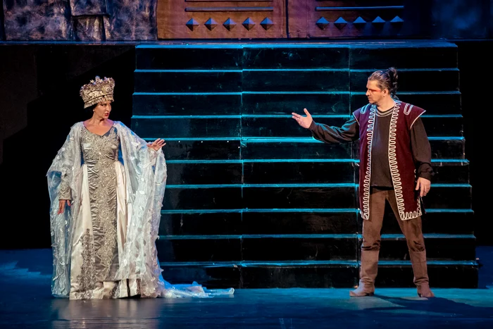 Turandot și Calaf. Foto Andrei Grigore / Opera Națională București